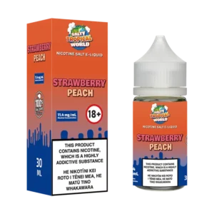 Strawberry Peach Nicotine Salt E-liquid