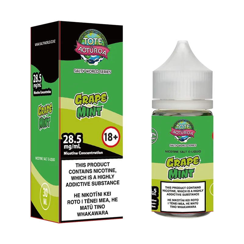 Grape Mint Nicotine Salt E-liquid