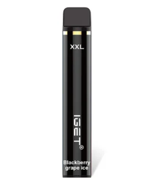 Blackberry Grape Ice 1800 Puffs Disposable IGET XXL