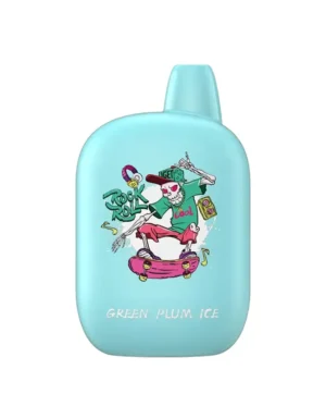Green Plum Ice 5000 Puffs Disposable Vape