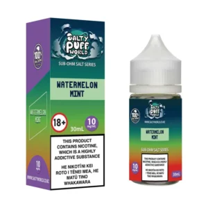Watermelon Mint Sub-Ohm Nicotine Salt E-liquid